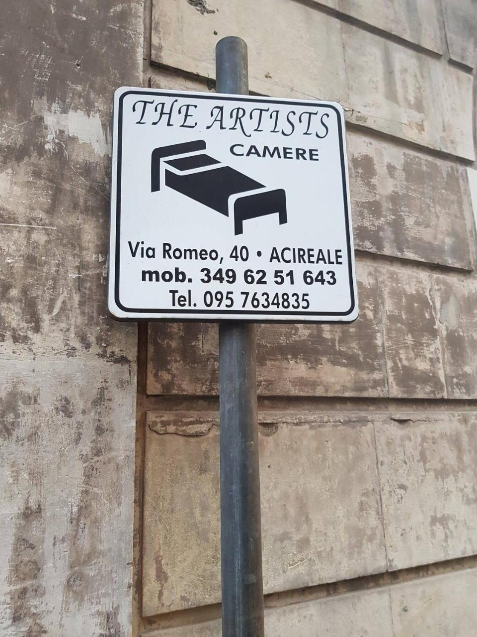 The Artists Bed & Breakfast Acireale Exterior photo